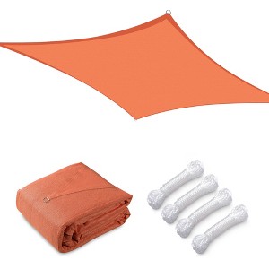 LAGarden 16x16FT Square Sun Shade Sail - 1 of 4