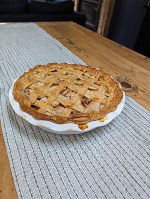 9 Round Stoneware Ruffle Pie Dish … curated on LTK