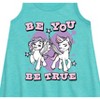 Girls' - My Little Pony - Be You Be True Graphic Sleeveless Aline Dress - 2 of 3