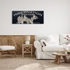 Stupell Industries Hibernation Station Sign Wilderness Bear Trees Silhouette, 20" x 48" - 2 of 4
