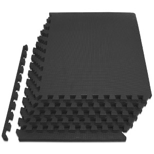 ProsourceFit Exercise Puzzle Mat, 24"x24" Tiles - 1 of 4