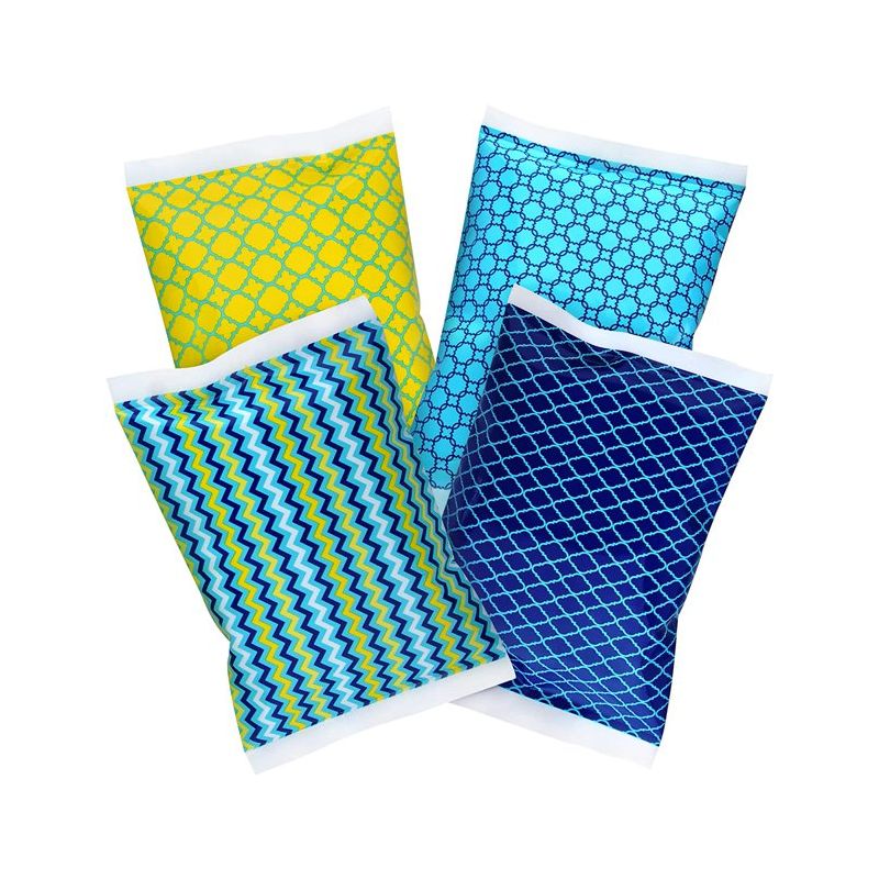 Thrive 4 Pack Small Reusable Ice Packs for Lunch Box or Cooler, Long Lasting, BPA Free, 1 of 5