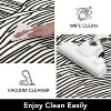 Washable Runner Rug Modern Abstract Runner Non Slip Non Shedding Kitchen Rugs, Rubber Backed Entryway Rug, Soft Low Pile Neutral - 4 of 4
