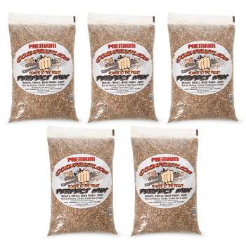 CookinPellets 40PM Perfect Mix 100 Percent Natural Hickory, Cherry, Hard Maple, and Apple Grill Smoker Hardwood Wood Pellets, 40 Pound Bag (5 Pack)