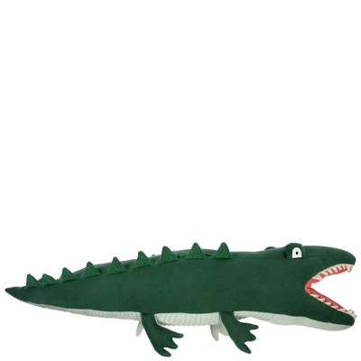 giant stuffed crocodile