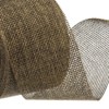 Unique Bargains Burlap Wired Soft Decorative Ribbon Trim for Gift Wrapping - 3 of 4