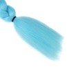 Unique Bargains Helmet Decor Pigtail Gradient Blue Dark Pink 22.83" - 4 of 4