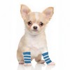 Unique Bargains Dog Leg Warmers Winter Warm Knitted Joint Protection Suitable for Kitten Puppies - 3 of 4