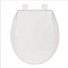 Round or Elongated Toilet Seat with Slow-Close Lid and Secure Fit, Easy to Install and Clean - Durable Plastic for Household - 4 of 4