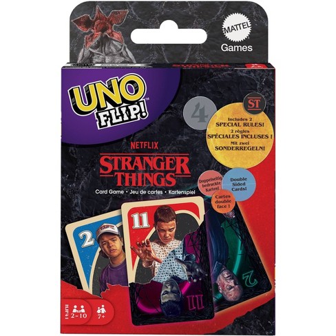 UNO FLIP! Stranger Things Card Game - image 1 of 4