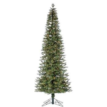 Sterling 12-Foot High Pre-Lit Natural Cut Narrow Jackson Pine with 1400 UL Clear White Lights