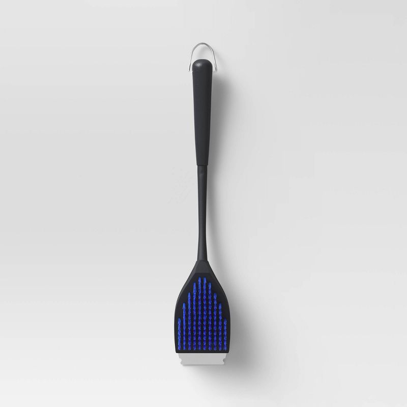 Long Handled Nylon Grill Cleaning Brush - Black - Room Essentials&#8482;, 2 of 3