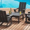 WestinTrends Outdoor Patio Modern Adirondack Coffee Table - 2 of 3