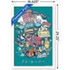 Trends International Friends 30th - Latte Framed Wall Poster Prints - 3 of 4