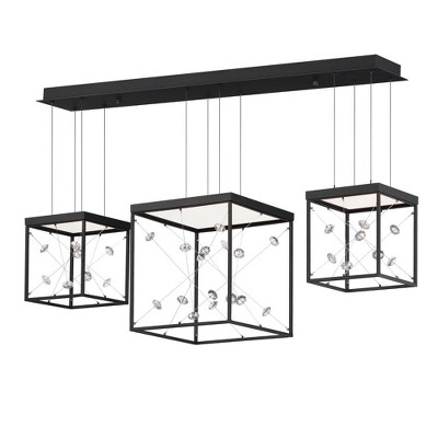 ET2 Lighting Entanglement 1 - Light Island Pendant Light in  Black