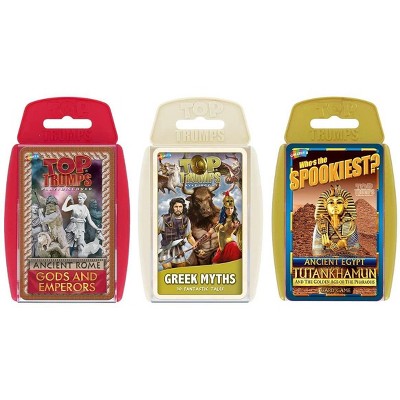 Top Trumps Ancient Civilizations Top Trumps Card Game Bundle | Rome | Greek Myths | Ancient Egypt