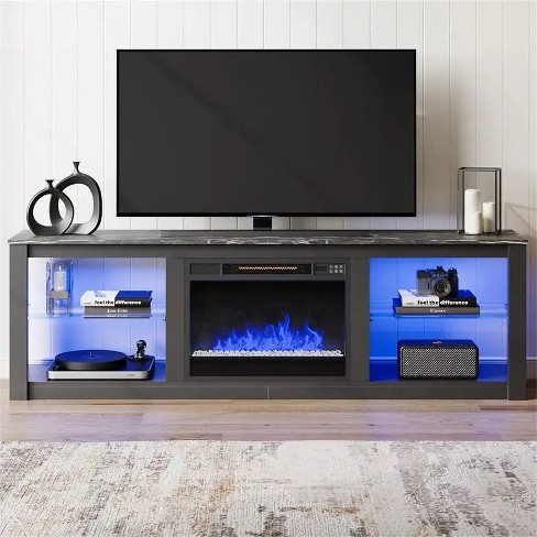 Bestier Modern Electric Fireplace TV Stand for 75 inch TV - image 1 of 4