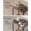 VASAGLE End Table , Set of 1, Small Side Tables, Nightstand with Outlets and USB Ports, Bedside Table with Storage Shelf - 3 of 4