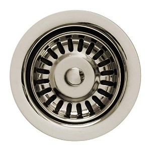 ALFI 3 1/2 Waste Disposer Trim with Matching Basket Strainer for Deep Fireclay Sinks - 1 of 1