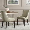 Lester 19" H Dining Chair With Nail Head Trim (Set of 2) - MCR4709 - Safavieh Couture - 4 of 4