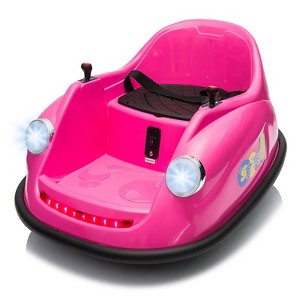 12V Bumper Car, Electric Toy Ride on Battery Car with Kids w/Parent Remote Control, 360 Degree Spin - 1 of 4