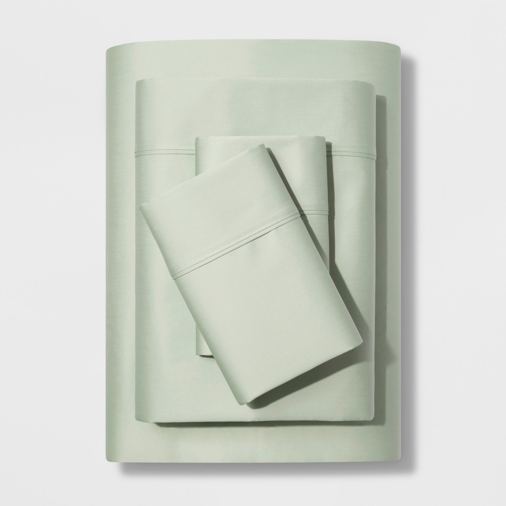 Twin 500 Thread Count Tri-Ease Sheet Set Green - Project 62 + Nate Berkus was $39.99 now $27.99 (30.0% off)