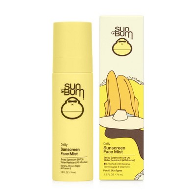 Sun Bum Daily Sunscreen Face Mist - SPF 30 - 2.5 fl oz