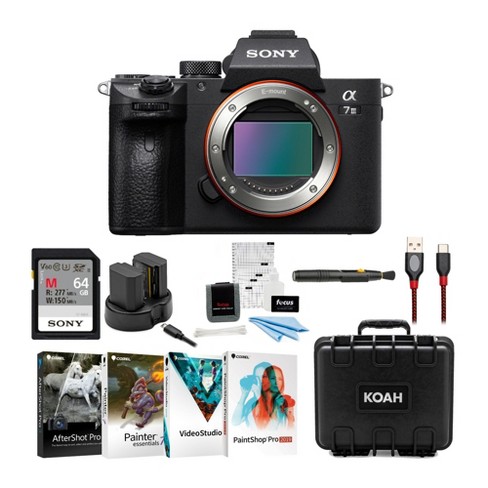 sony a7 iii mirrorless camera