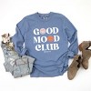 Simply Sage Market S.W.Smiley Good Mood Club Garment Dyed Long Sleeve - 3 of 4