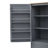 NicBex Storage Buffet Cabinet 71.3" Freestanding Kitchen Pantry Sideboard Cabinet with 8 Doors, Drawers, and 2 Adjustable Shelves - 2 of 4