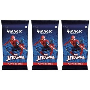 Magic The Gathering 3 Packs Magic the Gathering Play Booster Pack Lot MTG Marvel's Spider-Man - 1 of 1