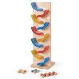 Remley Kids Wooden Car Roller with Cars included