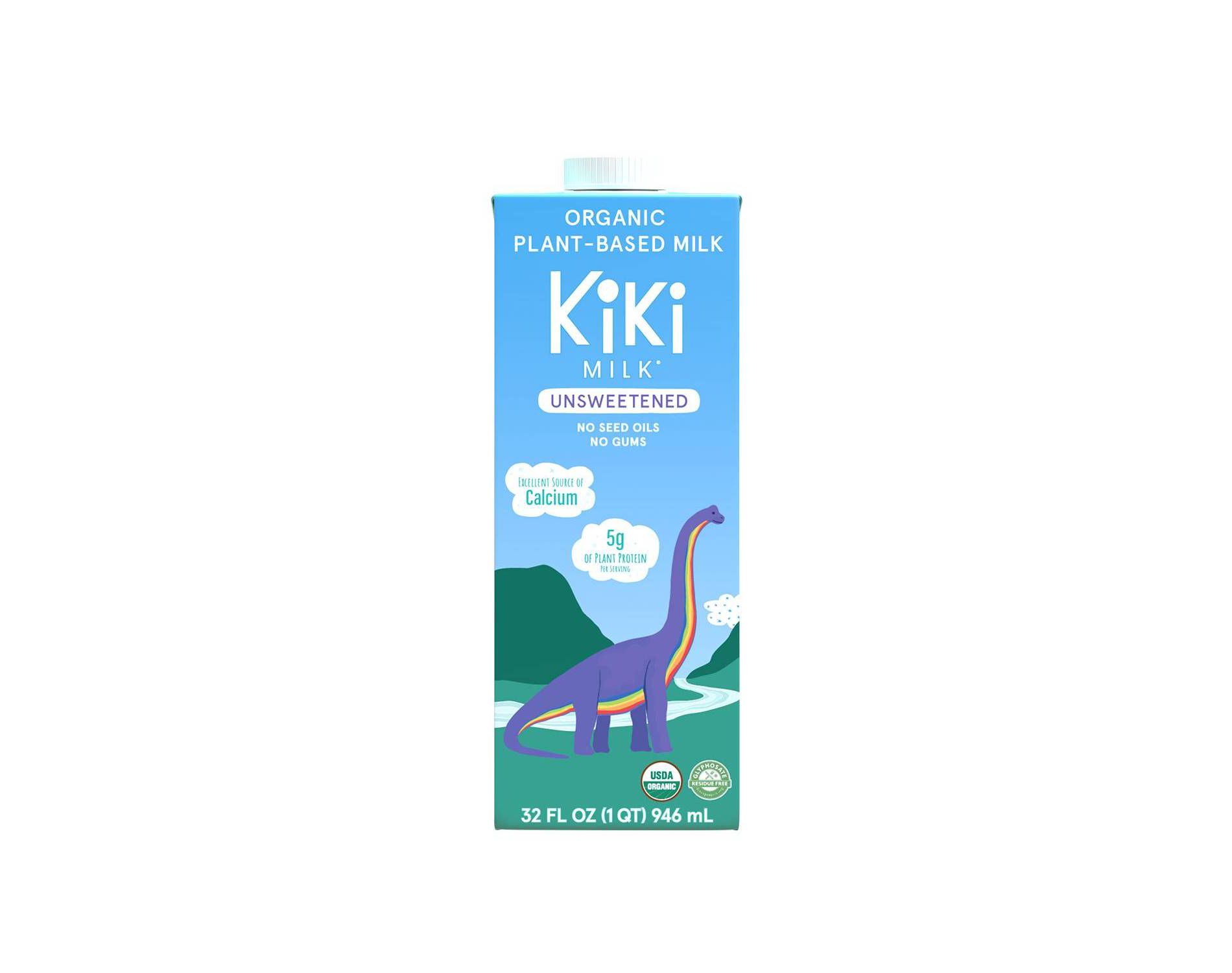 Kiki Milk Organic Dairy-Free Unsweetened Rice Milk – 32 fl oz