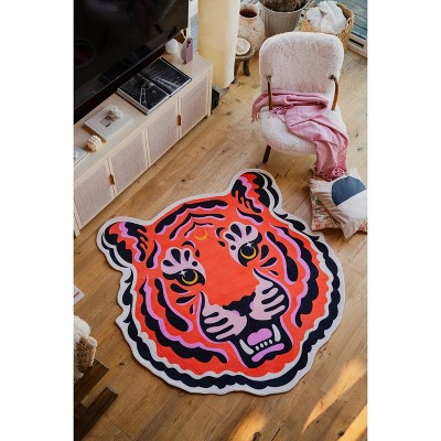 Lany Space Jessica Miller Funky Statement Tiger Rug