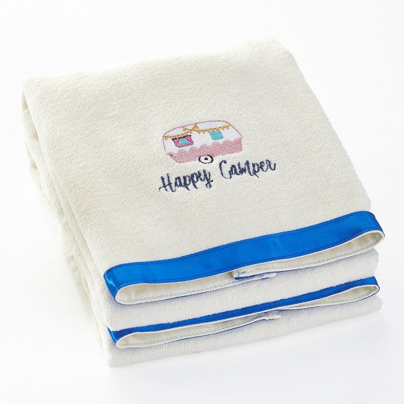 The Lakeside Collection Glamper Bathroom Collection - Set of 2 Hand Towels 2 Pieces, 5 of 9