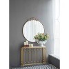Dexmalle Vintage Oval Mirror with Gold Metal Frame - 2 of 4