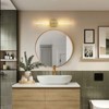 Rennnsan Veirune 27"H Hardwired Linear Modern LED Dimmable Wall Sconce - 4 of 4