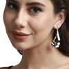 SOHI Women's Sage Green Casual Drop Earrings - 4 of 4