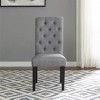 NicBex Dining Room Table Set for 4 Morden Dining Table Set with Wooden Tabletop and 4 Upholstered Chairs for Dining Room - 2 of 4