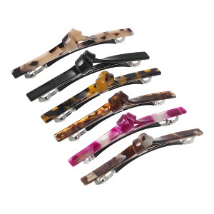 Unique Bargains Women Grace Hair Clip 6 Pcs - 1 of 4