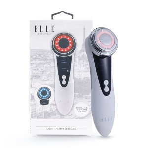 ELLE LED Facial Therapy Massager – Skin Rejuvenation with Light Therapy - 1 of 4