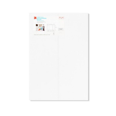 18"x24" Gridlines Tri-Fold Foam Poster Board - up&up™: Trifold Presentation Display, White, EPS Material