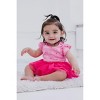 Barbie Baby Girls Bodysuit Tutu Dress Newborn to Infant - 2 of 4