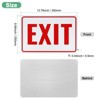 Unique Bargains Aluminum Reflective Rust Free Waterproof Exit Sign 1 Pc - 3 of 4