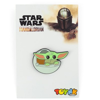 Star Wars: The Mandalorian The Child Baby Yoda In Carriage Enamel Pin