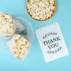 Big Dot of Happiness Rustic Leaves Thank You White Paper Treat Bags, Wedding or Birthday Individual Greaseproof Paper Sandwich Cookie Bags - 25 Count - 2 of 4
