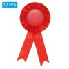 Unique Bargains Blank Rose Knot Award Ribbon for DIY Party Wedding Competition 12 Pcs - 3 of 4