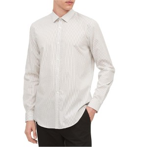 Calvin Klein Mens Infinite Printed Button Up Shirt - 1 of 1