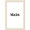 PosterPalooza | 15x24 Wide Barnwood Picture Frame, UV Acrylic, 6 Finishes - Grey, Brown, White, and Black - 2 of 4