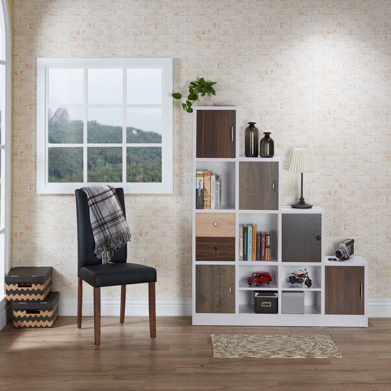 61.5&#34; Hirsch Contemporary Bookcase White - HOMES: Inside + Out, 5 of 12